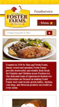 Mobile Screenshot of fosterfarmsfoodservice.com